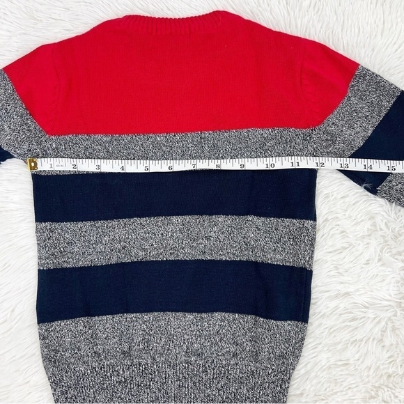 Boys Striped Sweater Size 12-18 months - Picture 7 of 9